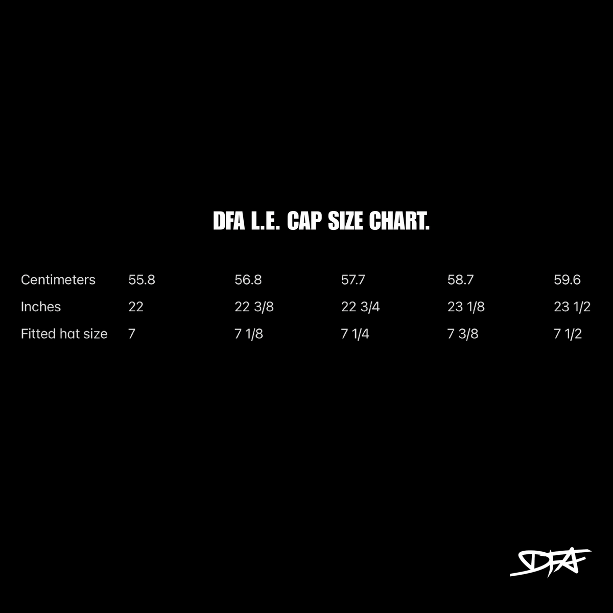DFA L.E. Cap